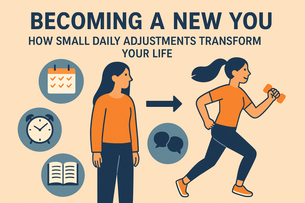 Becoming a New You: How Small Daily Adjustments Transform Your&nbsp;Life