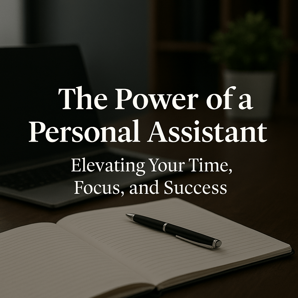 The Power of a Personal Assistant: Elevating Your Time, Focus, and&nbsp;Success