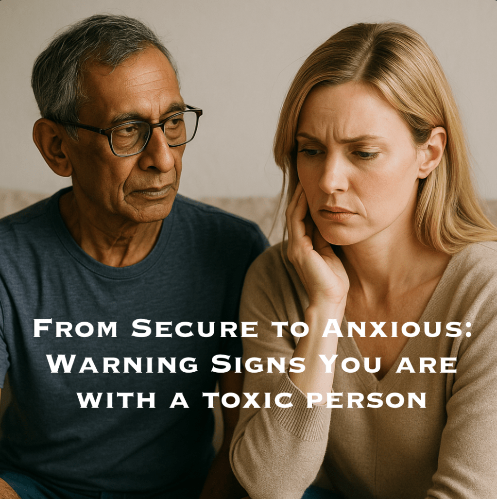 From Secure to Anxious: Warning Signs You Are With a Toxic&nbsp;Person